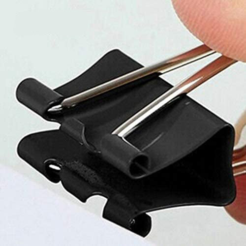 24 X Foldback Clips 15mm fold back paper binder clips Bulldog Clips metal clip