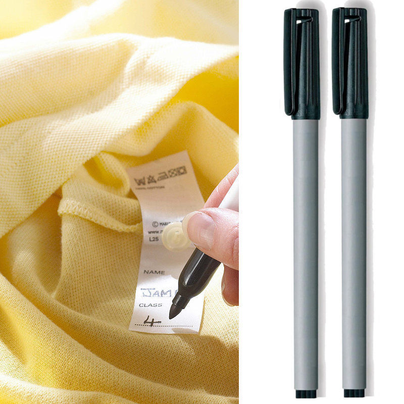 Fabric Pens Permanent Marker Laundry Pen Markers School Uniform Labels Name Tags