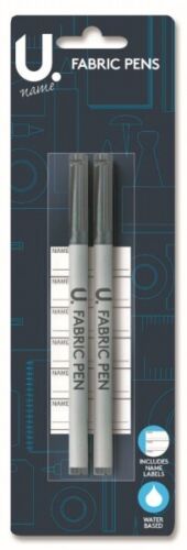 Fabric Pens Permanent Marker Laundry Pen Markers School Uniform Labels Name Tags