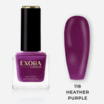 ēxora 8ml Super Shine Matte, Metallic and Simple Nail Polish 78 Shades 60 SECOND