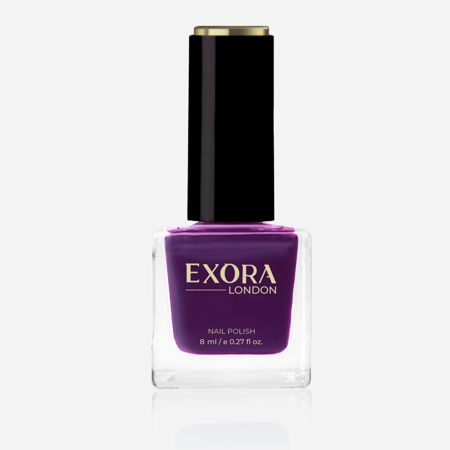 ēxora 8ml Super Shine Matte, Metallic and Simple Nail Polish 78 Shades 60 SECOND