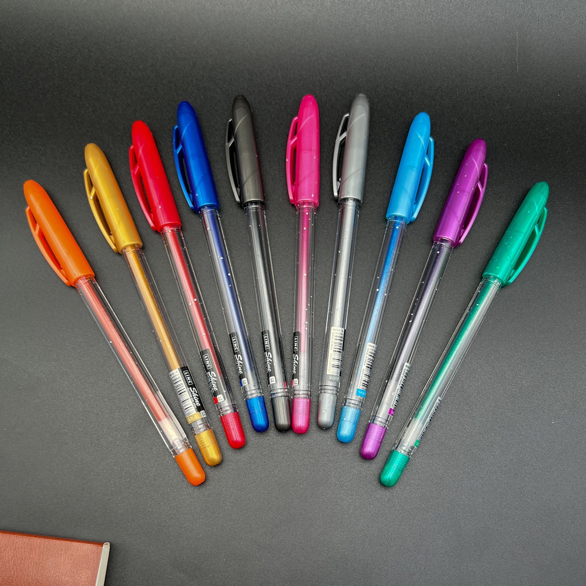 Gel Pen Set Metallic Pastel Glitter Shine Sparkle for Adult