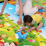 200cm X 180cm Play Mat 2 Sided Kids Crawling Educational Soft Foam Picnic Carpet