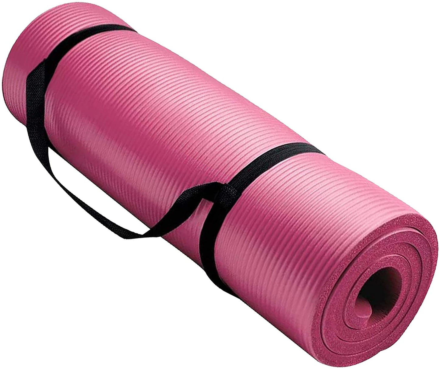 183 x 61 cm Yoga Mat 12mm Thick Gym Exercise Fitness Pilates Workout Mat Non Slip