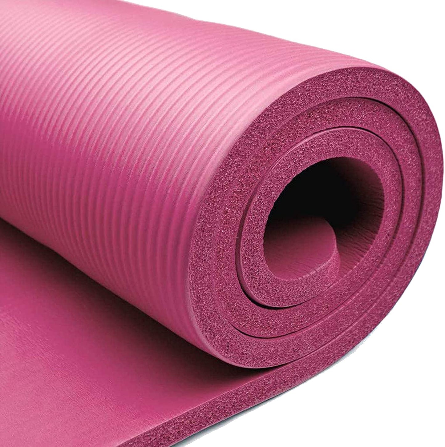 Extra Thick Yoga Mat 12mm Non Slip Exercise Pilates Gym Picnic Camping Strap Bag