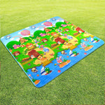 200cm X 180cm Play Mat 2 Sided Kids Crawling Educational Soft Foam Picnic Carpet