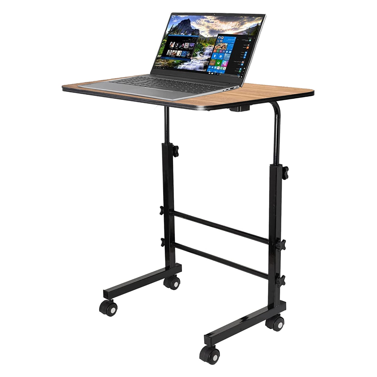 Laptop Table Stand Folding Desk Bed Computer Study Adjustable Portable Sofa Tray