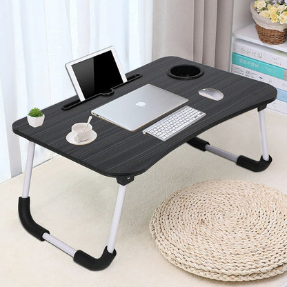 Foldable Laptop Bed Table Stand Computer Desk Sofa Lap Tray Foldable Portable