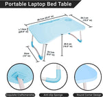 Foldable Laptop Bed Table Stand Computer Desk Sofa Lap Tray Foldable Portable