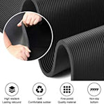 183 x 61 cm Yoga Mat 12mm Thick Gym Exercise Fitness Pilates Workout Mat Non Slip