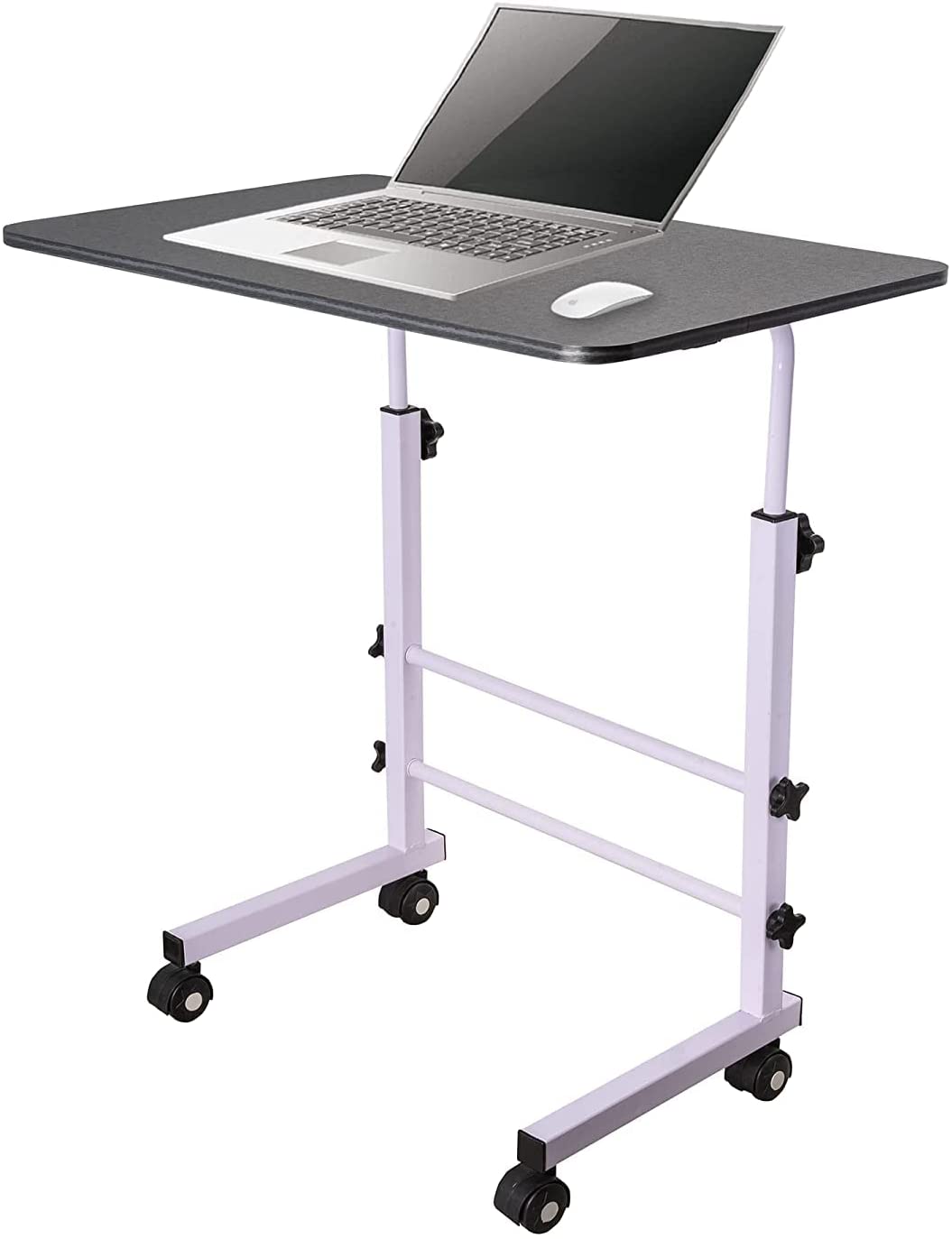 Adjustable Portable Laptop Table Notebook Desk Trolley Sofa Bed Tray Computer UK