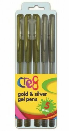 Gel Pen Set Metallic Pastel Glitter Shine Sparkle for Adult