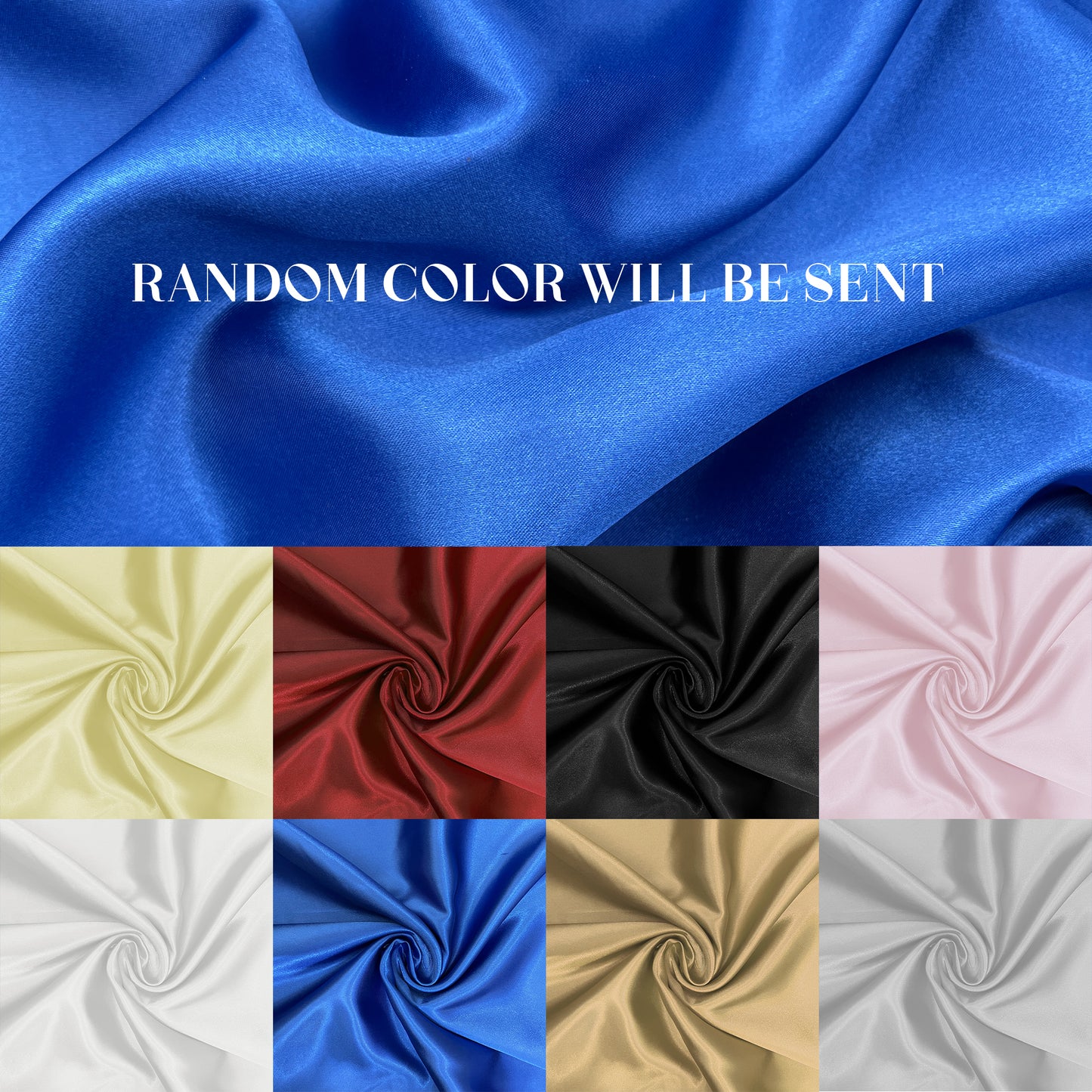 Silky Satin Dress Craft Fabric Plain Luxury Wedding Material 110cm & 150cm Width