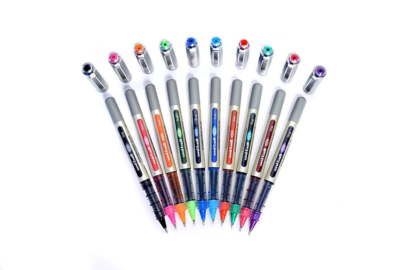 UNI-BALL EYE FINE VARIOUS COLORED UB-157 GEL PEN 0.7mm UB157