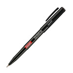 10 X Fine + Extra Fine Tip Permanent Marker Pens BLack CD / DVD - Best Price