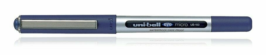 UNI-BALL UNIBALL EYE FINE UB-150 GEL PEN 0.5mm BLACK,BLUE,GREEN or RED - UK SOLD