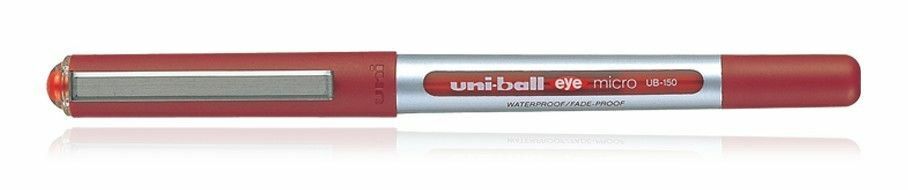 UNI-BALL UNIBALL EYE FINE UB-150 GEL PEN 0.5mm BLACK,BLUE,GREEN or RED - UK SOLD