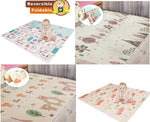 Play Mat 2 Side Baby Kids Crawling Soft Blanket Folding Waterproof Floor Carpet