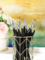 UK Extra Fine Detail Paint Painting Brushes Set of 15 Art Miniatures Model Maker