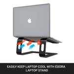 LAPTOP STAND PORTABLE ADJUSTABLE TABLET HOLDER DESK RISER FOR NOTEBOOK MAC BOOK