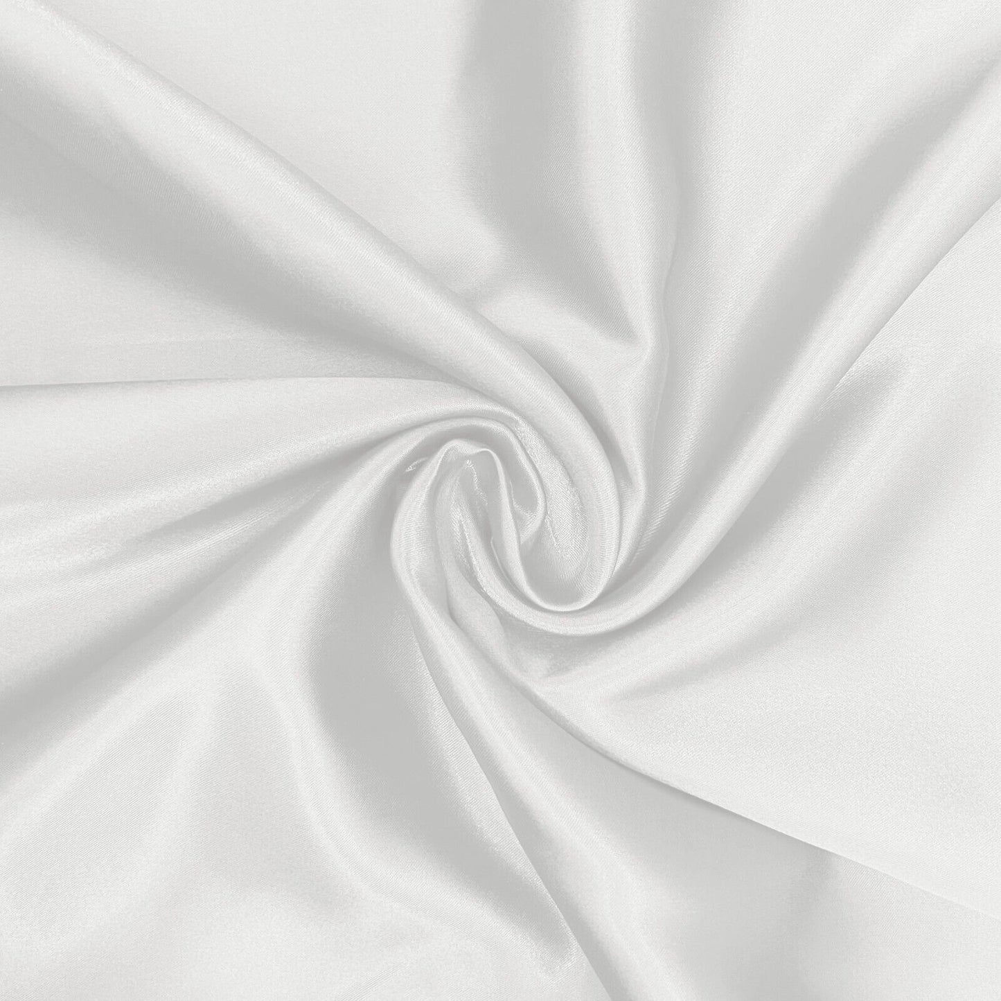 Silky Satin Dress Craft Fabric Plain Luxury Wedding Material 110cm & 150cm Width