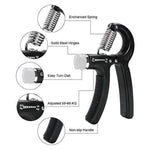 10-40KG Adjustable Hand Grip Strengthener Wrist Forearm Trainer Exerciser UK