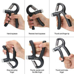 10-40KG Adjustable Hand Grip Strengthener Wrist Forearm Trainer Exerciser UK