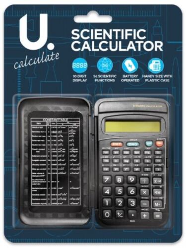 Scientific Calculator 10 Digit Display Case Home Back to School Office Study