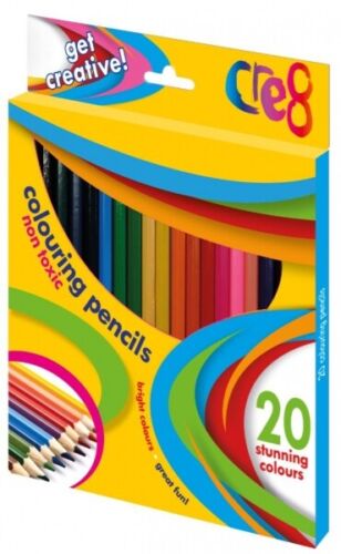 Wax Crayons Colouring Pencils Felt Tips Metallic Markers Magic Markers