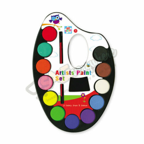 Kids Create Artist 12 Paint & Brush Set