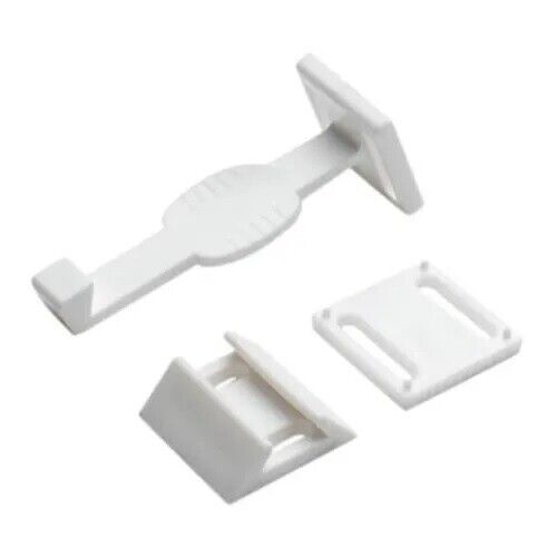 Pack of 5 Child Resistant Drawer Catch - 81 x 29 x 29 mm