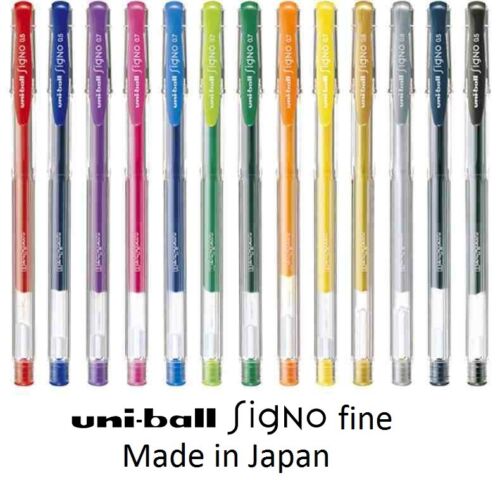 UNI-BALL SIGNO UM-100 EYE 0.7mm FINE VARIOUS COLOR GEL PEN